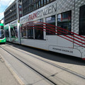 Wrapped tram at Heuwaage.jpg
