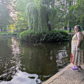 Liz observes the ducks.jpg